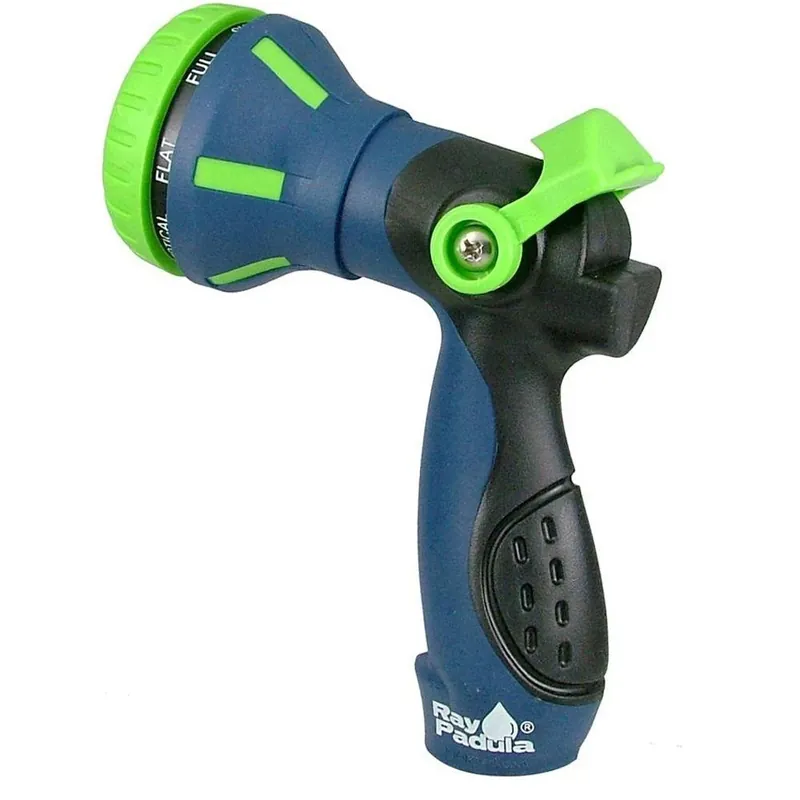 Thumb Control 8-pattern Hose Nozzle For Versatile Watering