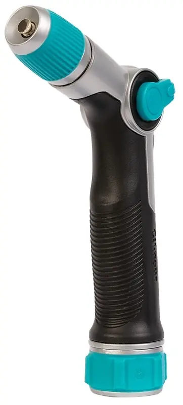 Swivel Cleaning Hose Nozzle, Metal Construction, Thumb-Trigger