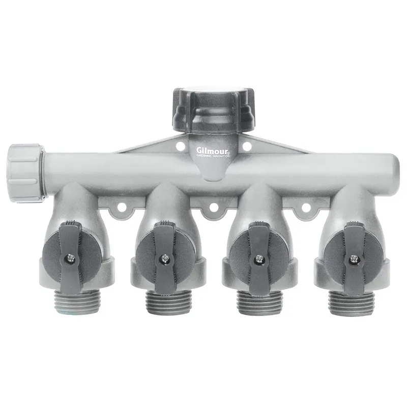 5/8 In. Polymer Male 4-way Shut-off Valve For Efficient Watering