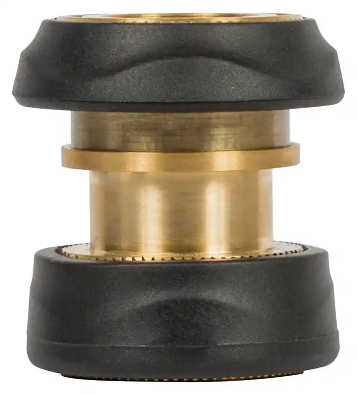 Heavy Duty 0.63 In. Brass Threaded Female Quick Connector With Shut Off