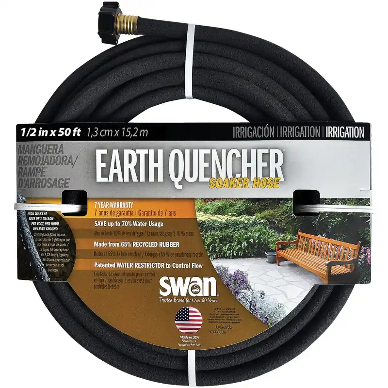 Earth Quencher 1/2 In. Dia. X 50 Ft. Soaker Hose - Snuer12050