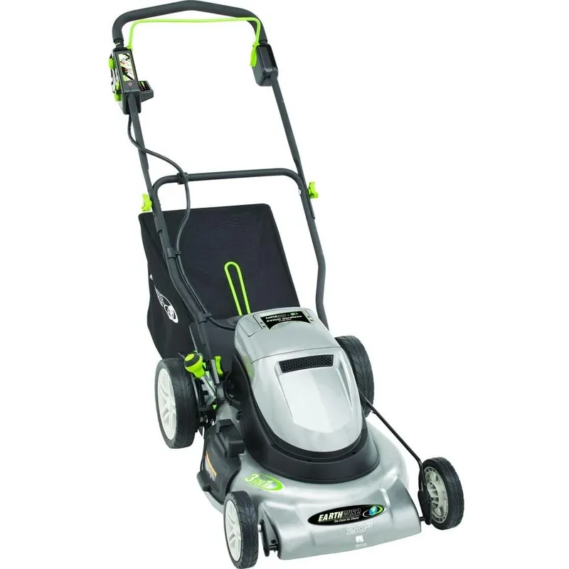 20 Inch Rechargeable Cordless Electric Push Mower Model 60220 By Earthwise