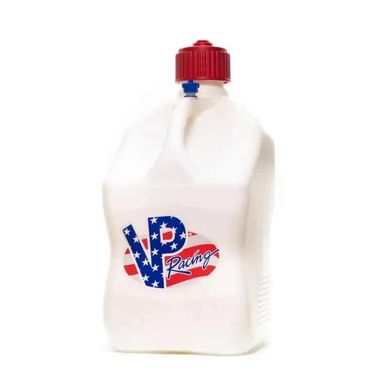 5 Gallon Plastic Utility Jug - Square Design, Patriotic Logo