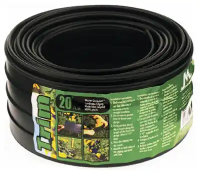 Edgemaster 3.5-inch X 20-foot Black Landscape Edging Trim 29220