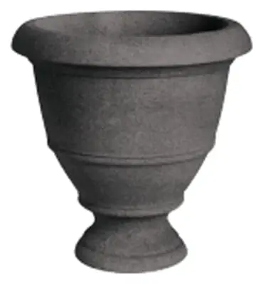 Rvn1704mz 17 Inch Veranda Gray Poly Planter