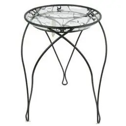 The Elegance Plant Stand, 21-inches, Black, Model Plips303bk