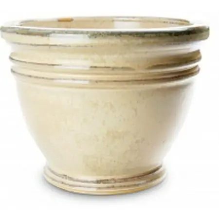 Nep Italy Pot Running Beige 12 Inch Decorative Planter
