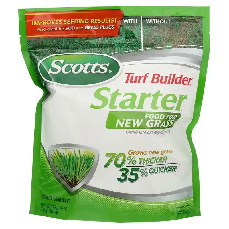 Turf Builder Starter Fertilizer, 3 Pounds, 24-25-4 Npk Ratio