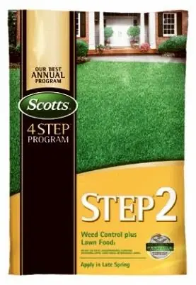 Scotts 34160 LawnPro Step 2 Weed Control Plus Lawn Food, 28-0-3, 43.92-Pound