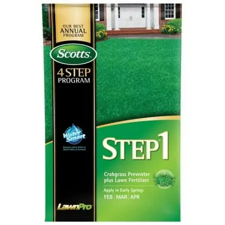 Lawn Pro Step 1 Crabgrass Preventer Plus Fertilizer, 15,000 Sq Ft, Model 3315