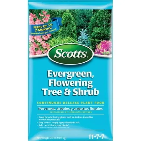 1029101 Continuous Release Evergreen Tree And Shrub Fertilizer, 20 Pound