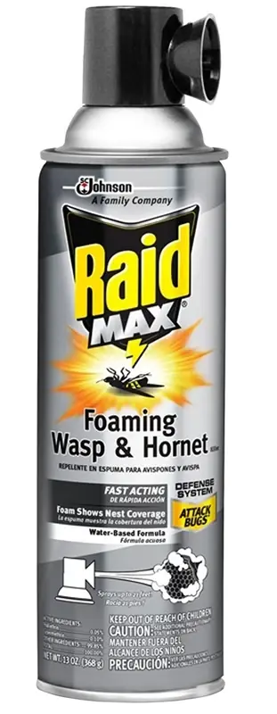 Max Wasp & Hornet Killer, Foaming, 13-oz.