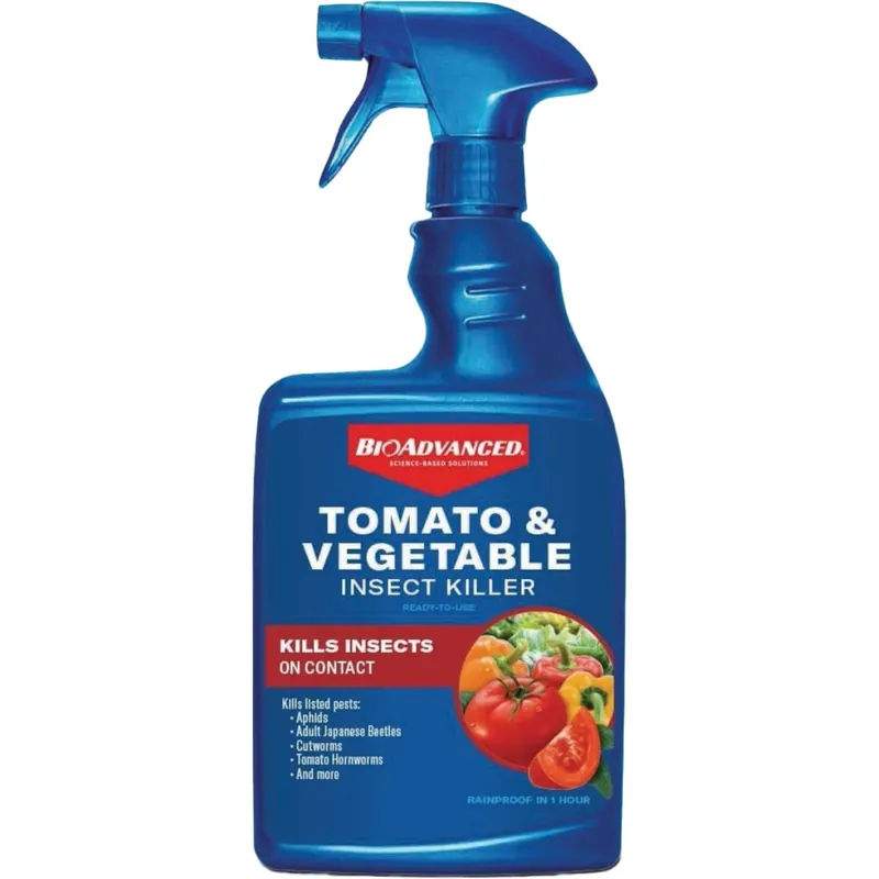 BioAdvanced Ready-to-Use, Tomato & Vegetable Insect Killer Spray 24 Oz