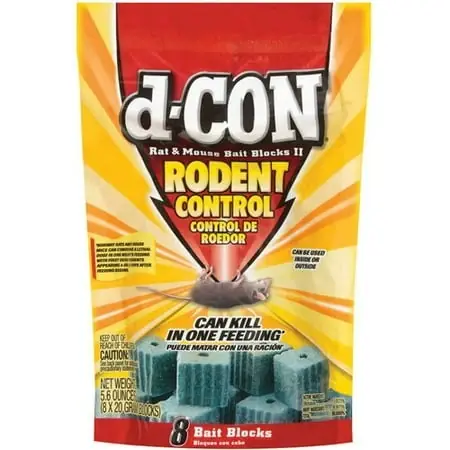 D-con - Rat & Mouse Bait Blocks - 8 Ct.