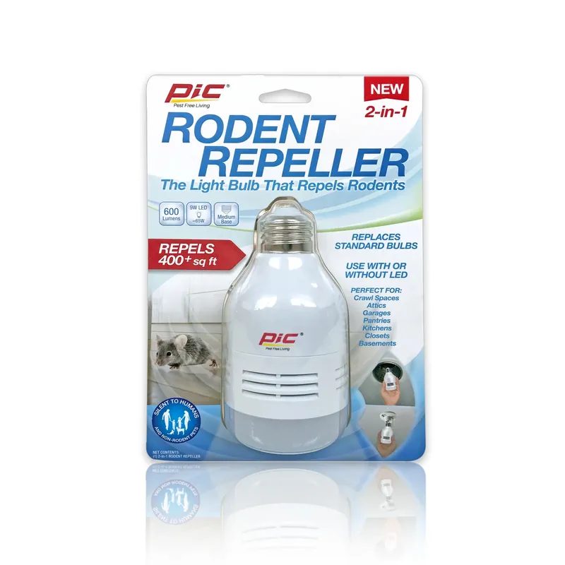 PIC Plug-In Electronic Pest Repeller For Rodents 1 Pk