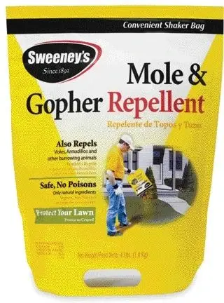 Sweeney‘s 4-pound Mole And Gopher Repellent Granules - Model S7001