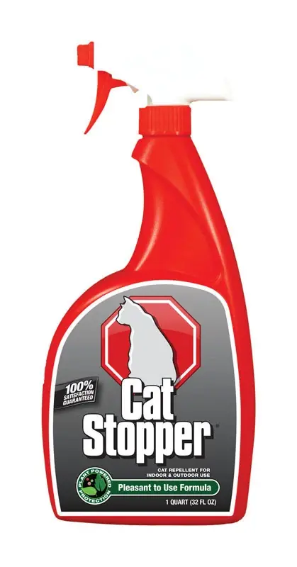 Cat Stopper Animal Repellent Liquid 32 Ounce Trigger Bottle