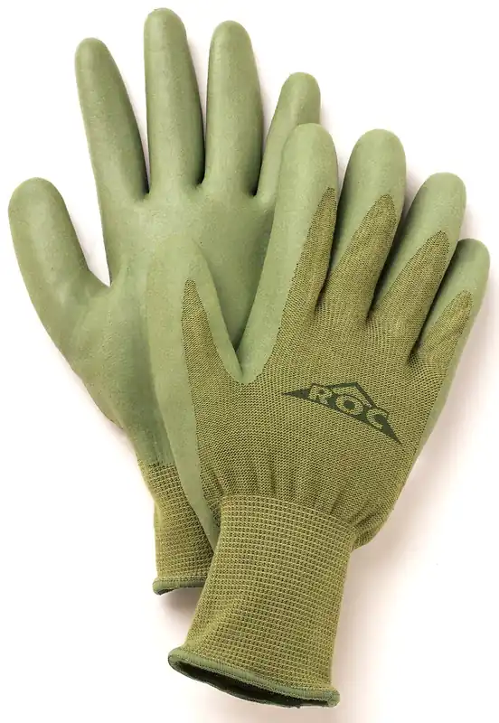 Nitrile-Coated Palm Glove, Green, Small