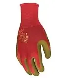 Women‘s Foam Latex Coated Safety Gloves - Medium Size For Gardening And Work