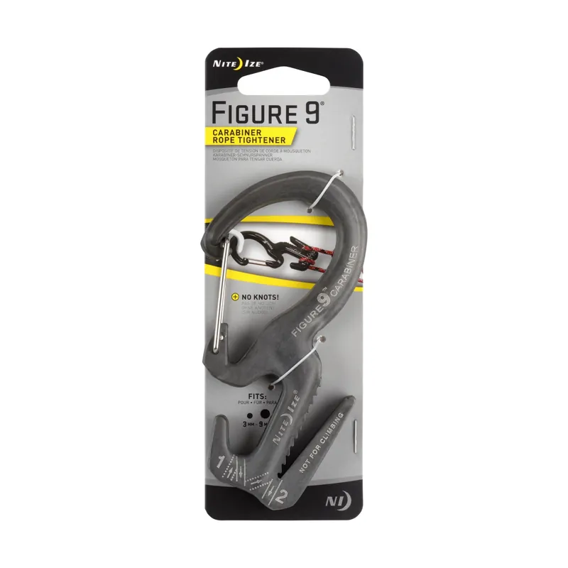 Figure 9 Carabiner, Black, Large