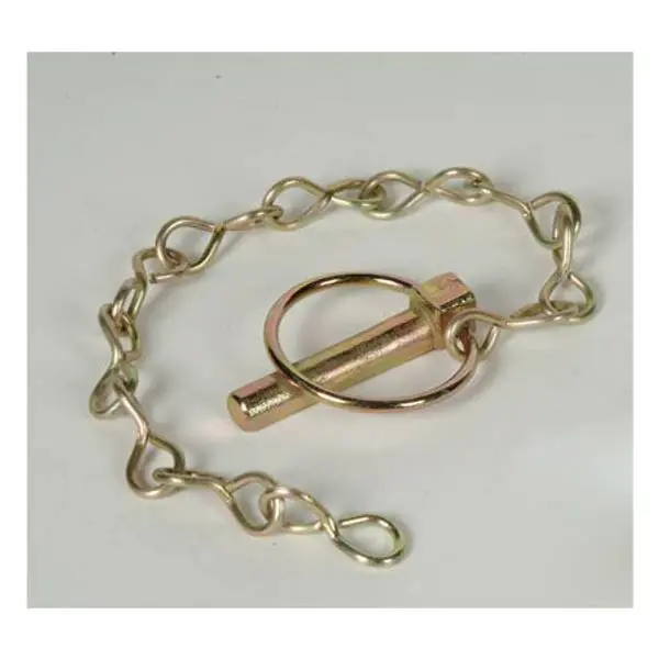 Linchpin With Chain - Durable And Reliable Farm Equipment Accessory