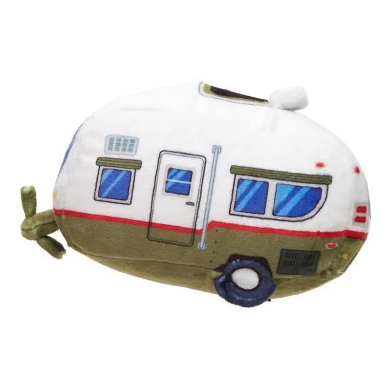 Bark For Dog Plush Hairstream Trailer Dog Toy 1 Pk