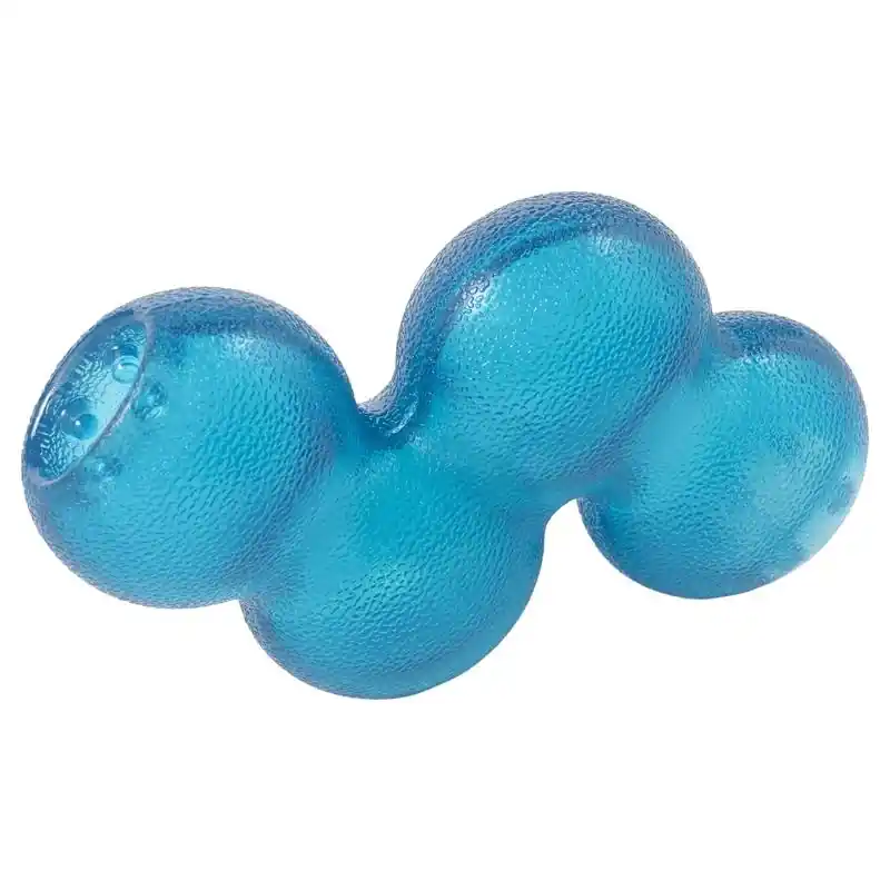 Bark For Dog Blue Plush Treat Giver River Dog Toy 1 Pk