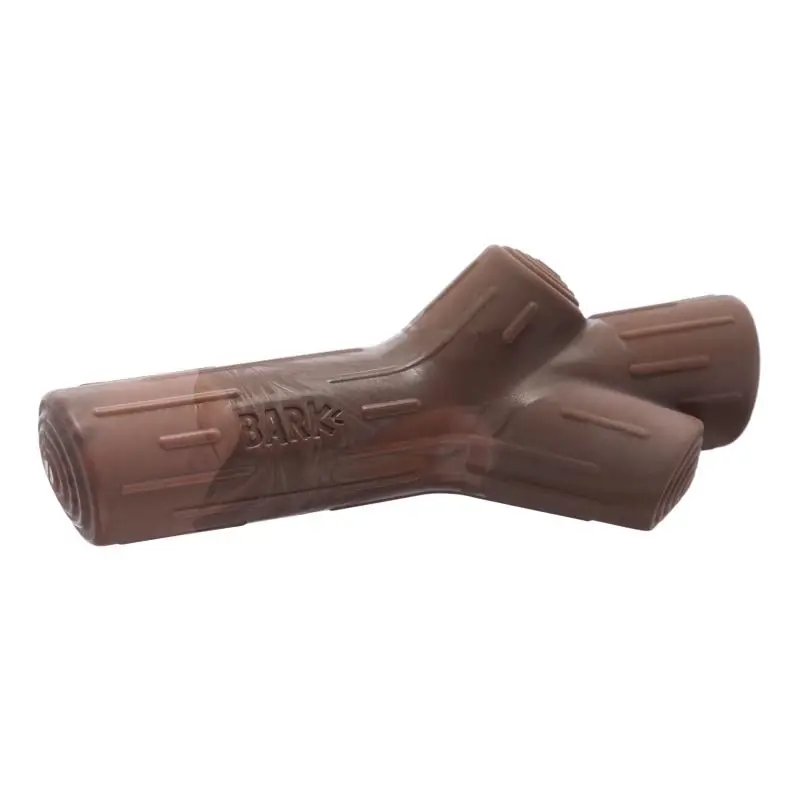 Bark For Dog Brown Nylon Fall Fetch Stick Dog Toy 1 Pk