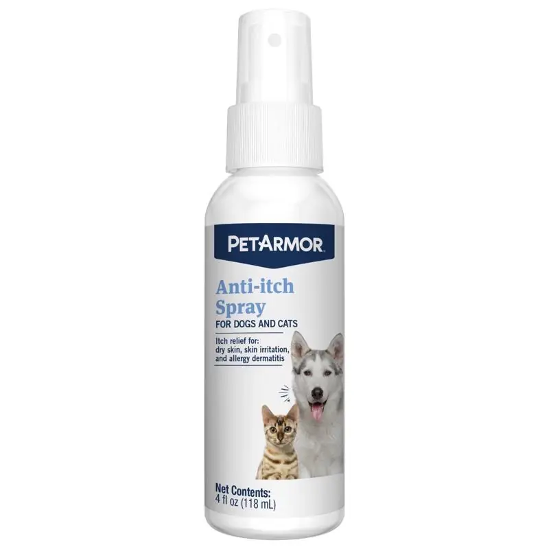 Anti-Itch Spray For Dogs And Cats, 4-oz.