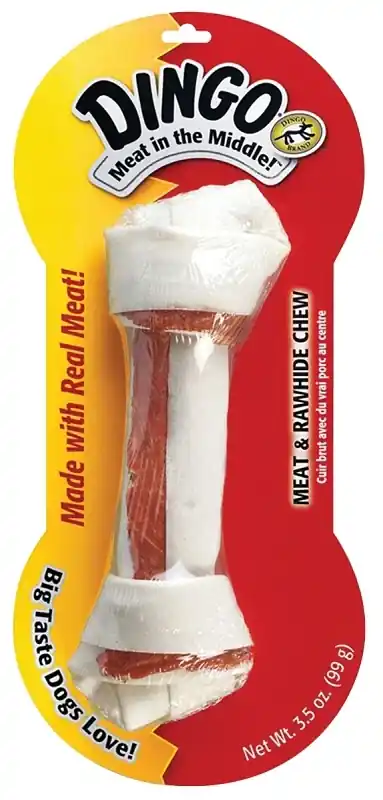 Rawhide Bone, White, Large