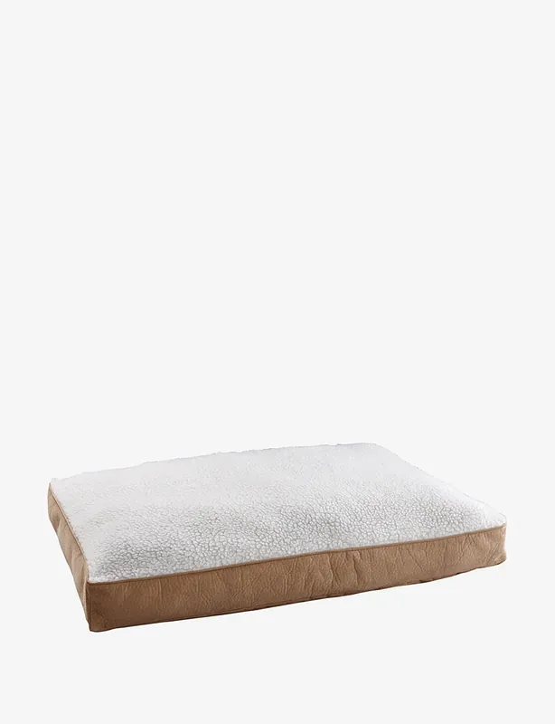 Large Polyfill Sherpa Pet Bed For Dogs And Cats