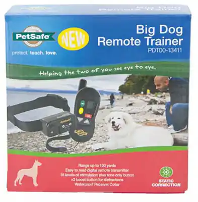 Big Dog Remote Trainer, Model Pdt00-13411, 100-yard Range For Dogs Over 40 Lbs