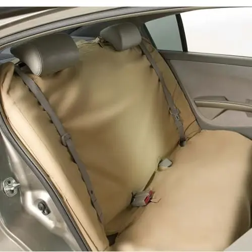 Ber-88095 Compact To Mid-sized Rear Seat Protector In Tan Color
