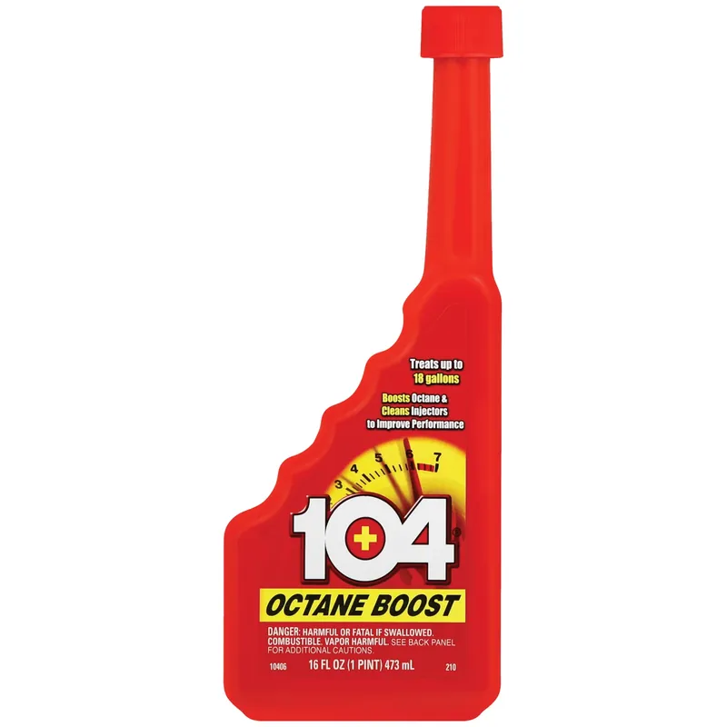 Octane Booster + Injector Cleaner, 10 Oz.