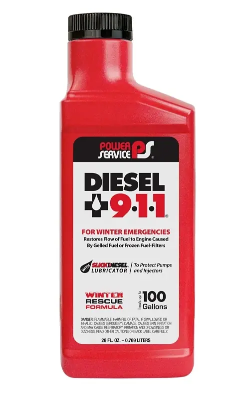 Power Service Diesel 911 Diesel Multifunction Fuel Additive 26 Oz
