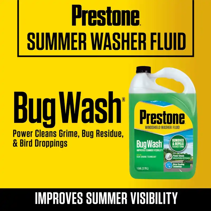 Bug Wash Windshield Washer Fluid, 1-Gal.