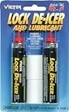 Lock De-icer 5/8 Ounce Aerosol Spray For Frozen Locks And Latches
