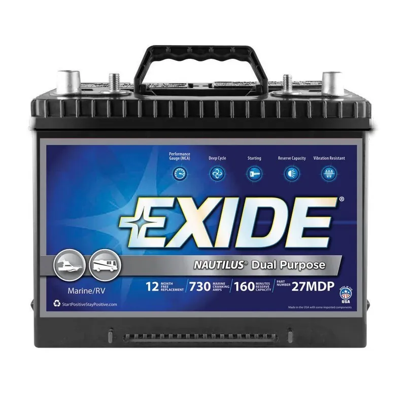 27 Dual Purpose Marine Battery - Nautilus Model 27mdp