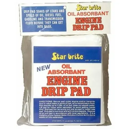 86904 Oil Absorbent Engine Pad For Automotive Maintenance