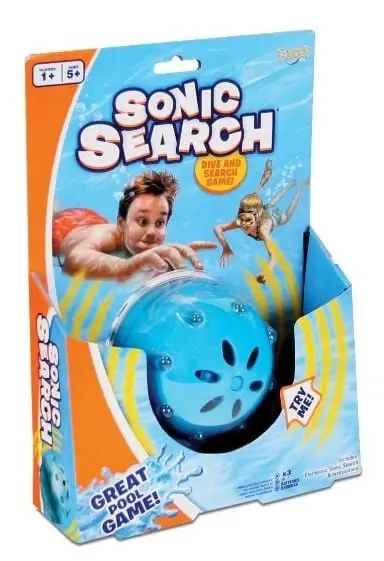 Poof-slinky Ideal Sonic Search Dive And Search Game For Swimming Pools