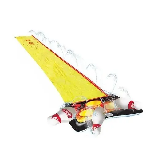 Splash‘n Bowl Outdoor Slip ‘n Slide With 6 Inflatable Pins