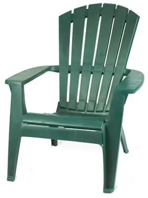 8370-16-3700 30 X 35 Inch Hunter Green Adirondack Stacking Chair