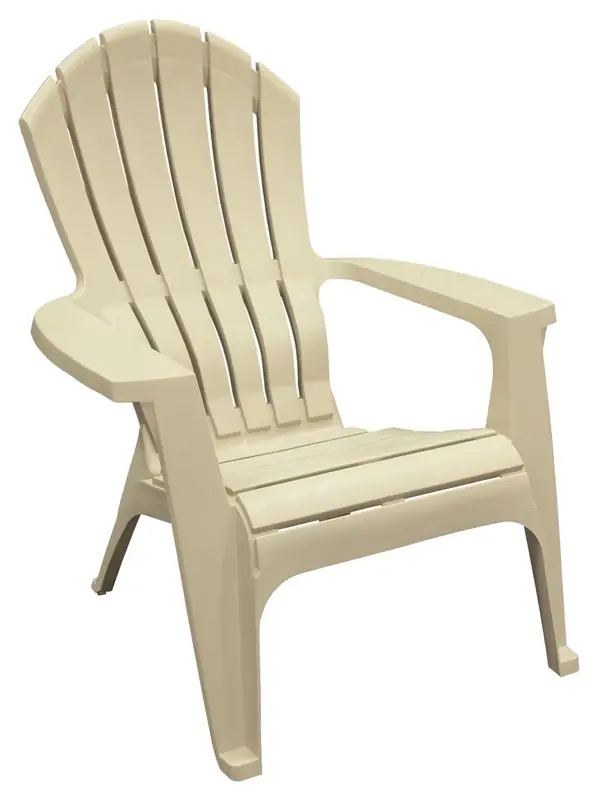 Adams 8371-23-3700 Desert Clay Real Comfort Adirondack Stacking Chair - Pack Of 24