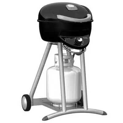 Patio Bistro Tru-infrared Propane Gas Grill In Black Model 12601558