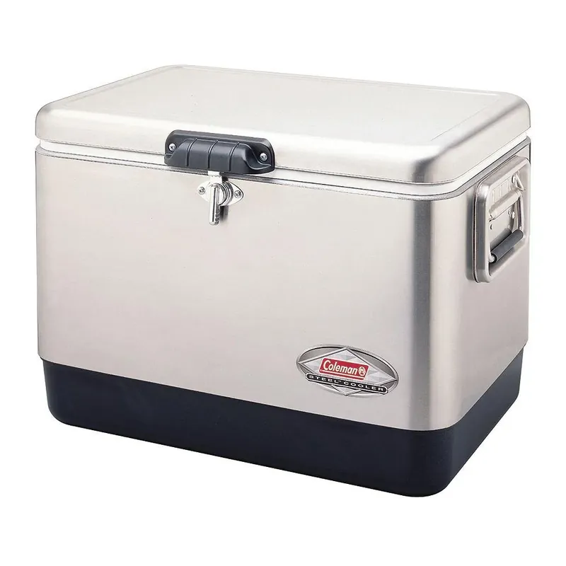 Steel Belted 54 Quart Stainless Steel Cooler - Model 6155b707