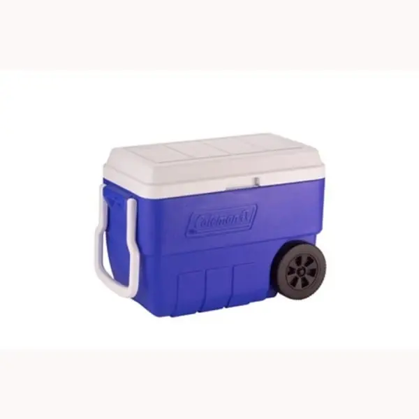 56 Quart Wheeled Blue Personal Cooler Model 5856a718g