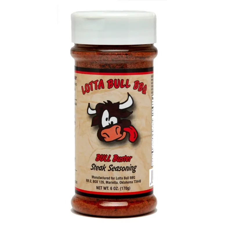 Bull Buster Steak Seasoning 6 Ounce - Perfect For Grilling