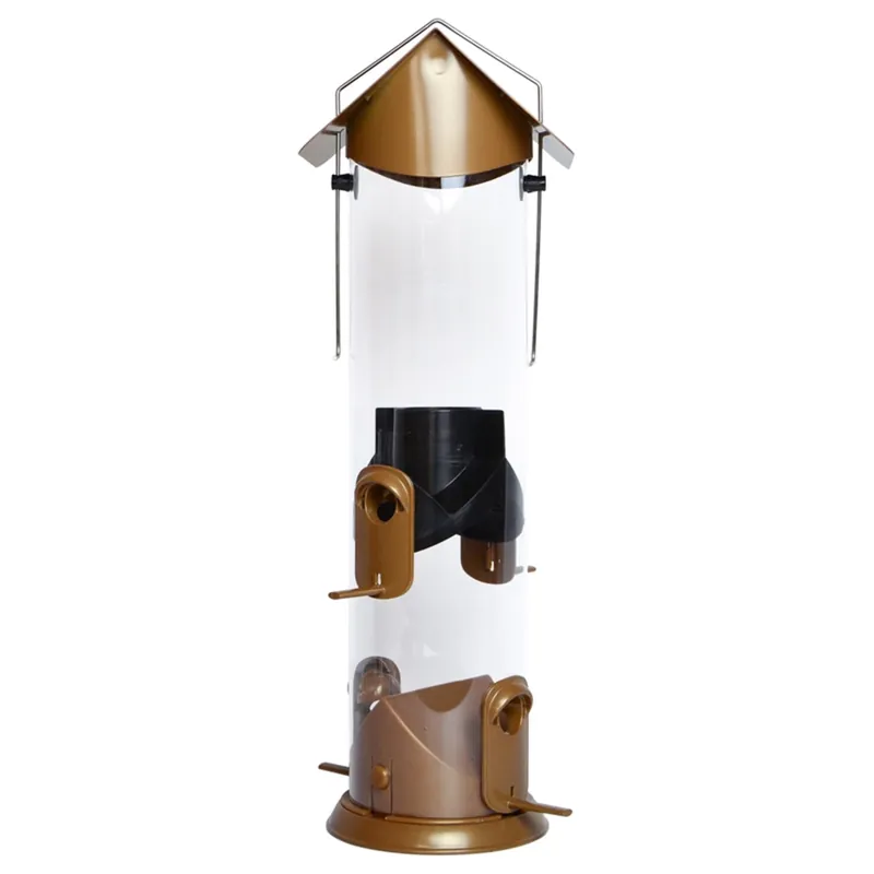 Wide Deluxe Easy-Clean Tube Bird Feeder