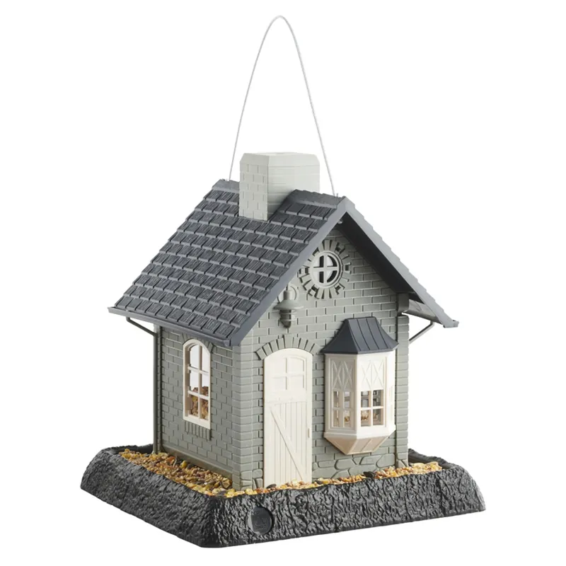 Bird Feeder, Cottage, 5-Lb. Capacity
