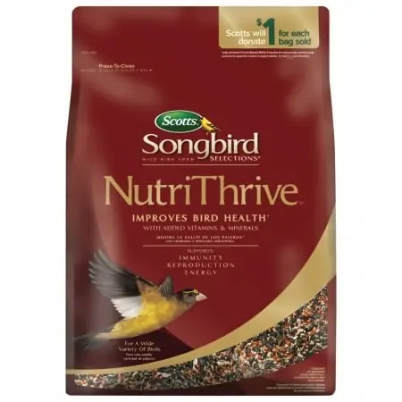 Nutri Thrive 3.6-pound Blend Seed For Songbirds - Model Sbd2011815